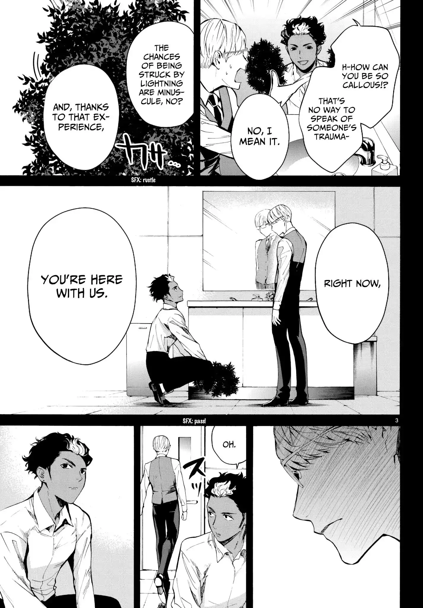Konya wa Tsuki ga Kirei Desu ga, Toriaezu Shi ne Chapter 31 3